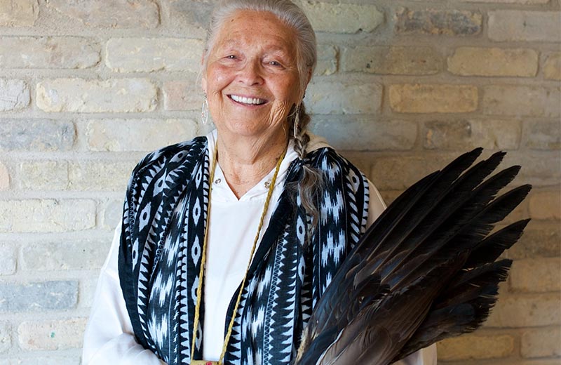 News Coverage-Elder Mae Louise Campbell awarded honorary diploma for lifetime of advocacy